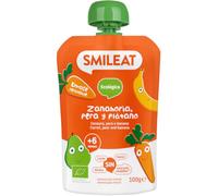 Smileat Pouch de Pera, Plátano y Zanahoria ECO 100 gr
