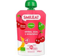 Smileat Pouch Ecológico de Cereza Açai y Amaranto 100 g