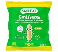 Smileat Smilitos Gusanitos Ecológicos de Manzana y Plátano 25g