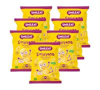 Smileat Smilitos Snack de Maíz +8 Meses, Pack de 7 × 38 g