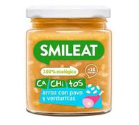 Smileat Tarrito CA-CHI-TOS Arroz con Pavo y Verduras +10m 220 gr