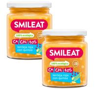 Smileat Tarrito CA-CHI-TOS Lenteja Roja con Quinoa +10m 2x230 gr