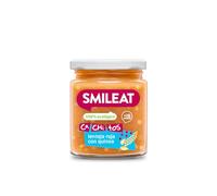 Smileat - Tarrito de Ca-Chi-Tos de Lenteja Roja con Quinoa - Ecológico, Sin Azúcar Añadido, Sin Sal, Sin Gluten, Sin Leche, Sin Huevos - Ideal para peques a Partir de 10 Meses - 230g