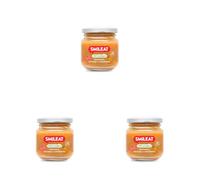 Smileat - Tarrito de Frutas Ecológicas con Manzana, Naranja y Zanahoria para peques +6 Meses - Sin Azúcar Añadido, Sin Sal, Sin Leche, Sin Huevos - 130g (Paquete de 3)