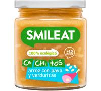 Smileat Tarrito Ecológico CA-CHI-TOS de Arroz con Pavo Verduras 230g