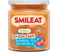 Smileat Tarrito Ecológico CA-CHI-TOS de Estrellitas Tomate 230 g