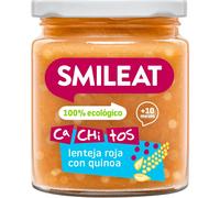 Smileat Tarrito Ecológico CA-CHI-TOS de Lenteja Roja Quinoa 230 g