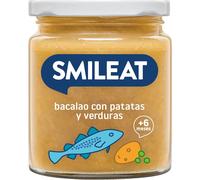Smileat Tarrito Ecológico de Bacalao con Verduras 230g