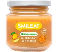 Smileat Tarrito Ecológico de Multifrutas Mango 130 g