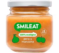 Smileat Tarrito Ecológico de Pera y Manzana 130 g