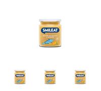 Smileat - Tarrito infantil de Bacalao con Patata y Verduras - para Peques +6 Meses - Sin Azúcar ni Sal Añadido - Materia Prima de Calidad. Textura Suave y Fácil de Comer - 230g (Paquete de 4)