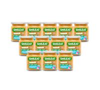 Smileat - Tarritos CA-CHI-TOS de Arroz con Pavo y Verduras, con Trocitos e Ingredientes Reales, para Bebés desde los 10 Meses, Sin Gluten - Pack de 12 x 230 g 2760 g