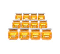 Smileat | Tarritos Ecológicos de Multifrutas con Mango | Para Bebés desde 4 Meses | Tarritos 100% Ecológicos de Frutas sin Gluten | Con Ingredientes Naturales | Pack de 12 x 130g | 1560g