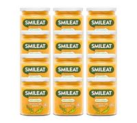 Smileat - Tarritos Ecológicos de Verduras, Ingredientes Reales, para Bebés desde 6 Meses, sin Gluten, Sabor Verdura con Quinoa - Pack de 12 Tarros x 230 g = 2760 g