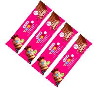 Smileat Triboo Barrita Rellena y Recubierta de Cacao ECO 4x40 gr