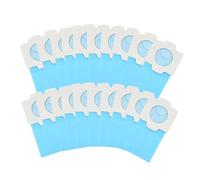 Smilefil 20 unidades bolsas de aspiradora filtro de papel compatible con Makita DCL182, CL107, CL072, CL102, BCL142, BCL182 aspiradora Part No.194566-1 198744-5 198745-3