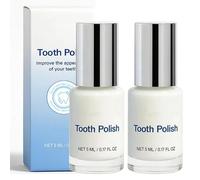 SmileFitPro Esmalte de dientes, pintura dental blanqueadora instantánea de 5 ml, fórmula suave y segura, abrillantador de dientes sensibles, sonrisa limpia instantánea, quitamanchas de dientes (2pcs)