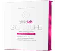 SmileLab Tiras de blanqueamiento dental Signature Advanced fáciles de usar 14 pares