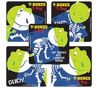 SmileMakers Glow in The Dark Dino X Ray Pegatinas - Premios 75 por Paquete