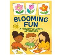 Smiles in Bloom: Coloring Flowers with Joyful Words