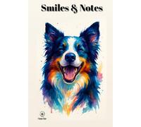 Smiles & Notes: Hardcover Journal for Pet Owners, Puppies & Dog Breed Fans, Border Collie