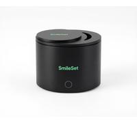 SmileSet Limpiador ultrasónico premium de 42000 Hz de 200 ml con desinfectante UV para alineadores, retenedores, protectores bucales, dentaduras postizas y protectores nocturnos, limpieza profunda de