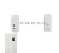 Smileshiney Cerradura de combinación para refrigerador,Cerradura de combinación para refrigerador - Combinación de cerradura de frigorífico con contraseña - Ningunas cerraduras adhesivas fuertes del