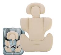 Smileshiney Colchoneta para Carro Bebe Un-iversal | 45x65x2 9cm Funda Carrito Bebe Un-iversal | Inserto De Asiento De Coche para Bebé | para Cochecito, Silla De Paseo,Silla De Paseo Y Portabebés,Khak