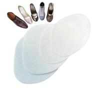 Smileshiney Parche de reparación del talón del zapato,Parche de reparación del talón de la zapatilla - Almohadillas para el talón de zapatos de cuero PU - Prevención de agujeros en los dedos del