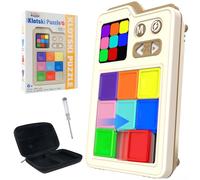 SMILESSKIDDO Juegos de rompecabezas súper deslizantes, más de 1000 desafíos originales y 3 modos, rompecabezas de acertijo cerebral, rompecabezas deslizante súper electrónico, regalo de juguete para