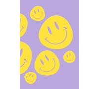 Smiley Face Notebook | 6x9” Lined Journal, 100 Pages (50 Sheets) | Cute Happy Face Aesthetic Notebook for School, Work, or Journaling by PaperHaven ... day - one page at a time by PaperHaven Press