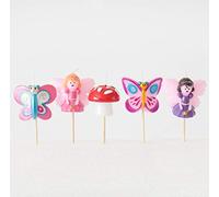 Smiling Faces Velas de Pastel de cumpleaños Fiesta de Hadas