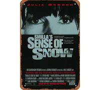 Smilla's Sense Of Snow - Pósteres de película de 8 x 12 pulgadas, letrero de metal vintage para decoración del hogar, bar, pub, garaje, regalos