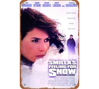 Smilla's Sense Of Snow - Pósteres de película de 8 x 12 pulgadas, letrero de metal vintage para decoración del hogar, bar, pub, garaje, regalos