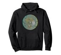 Smilodon Sabre Toothed Tiger Prehistoric Sudadera con Capucha