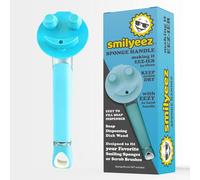 Smilyeez - Mango de Esponja Sonriente Original para dispensador de jabón, Varita para Fregar y Papi (Azul Claro)