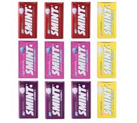 Smint Caramelos Sin Azúcar en Lata Metálica - 6 Sabores Diferentes en Packs (3 Fresa, 3 Bubblefresh, 3 Frutos Rojos y 3 Limón) - 35g