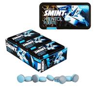 Smint Flat Pack 12 x 21 g Caramelos sin Azúcar Mentol Fuerte