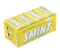 Smint Tin Limón, Caramelo Comprimido Sin Azúcar - 12 unidades de 35 gr. (Total 420 gr.)