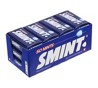 Smint Tin Menta, Caramelo Comprimido Sin Azúcar - 12 unidades de 35 gr. (Total 420 gr.)