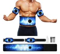 Smiofo ABS Stimulator, Muscle Machine Workout Equipment, AB Toning Belt Muscle Toner Fitness Training for Abdomen/Arm/Leg, AB Trainer for Home Body Shape, MH-1080