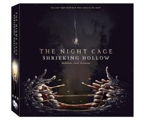 Smirk & Dagger The Night Cage Expansion The Shrieking Hollow Tile Placement - Juego de mesa cooperativo con nuevas amenazas y desafíos, para mayores de 14 años, de 1 a 5 jugadores y de 40 a 60 minutos