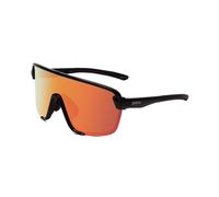 Smith Bobcat Extragrande Semi Montura Gafas en Negro / CP Rojo Mirror&clear