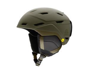Smith - Cascos esquís hombre - Mission MIPS Matte Forest - Talla 51-55 cm - Caqui Caqui 51-55 cm