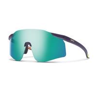 SMITH Defy - Gafas de sol con lentes Chromapop, lentes de sol polarizados, para hombres y mujeres, color morado mate/cenica/espejo de ópalo ChromaPop Hi Viz