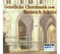 Smith^Emmanuel Music Chor+Ens. - Geistliche Chormusik Von 1648