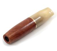 Smith & Frank Briar Wood - Soporte para cigarrillos de 85 mm, boquilla ligera, compatible con filtro Denicotea de 9 mm, soporte clásico reutilizable, incluye 10 filtros