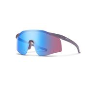 Smith - Gafas de sol - Defy Matte Meteorite Crystal ChromaPop Low Light Rose Blue Mirror - Púrpura Púrpura one size