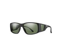 Smith - Gafas de sol - Monroe Peak Matte Black Chromapop Polarized Gray Green - Negro Negro one size