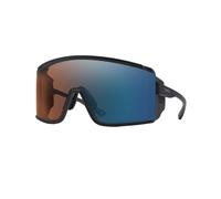 Smith - Gafas de sol - Pursuit Matte Black ChromaPop Glacier Photochromic Copper To Gray With Blue Mirror - Negro Negro one size